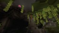 An example of a lush cave (Image via Minecraft)